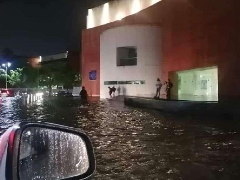 Las precipitaciones intensas iniciaron la noche del martes