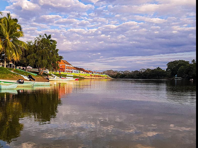 El río Usumacinta ha sido la preocupación de todos los años para los pobladores y las autoridades municipales de Palizada