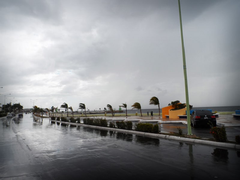 Zarate Martínez señaló que todavía el jueves se presentaron afectaciones a los establecimientos de la zona