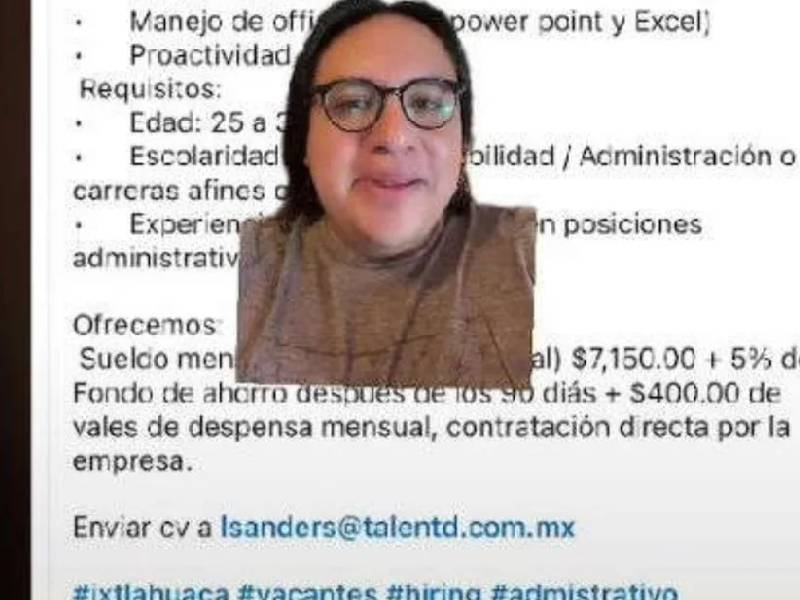 El video se volvio viral por lo inusual de los requisitos