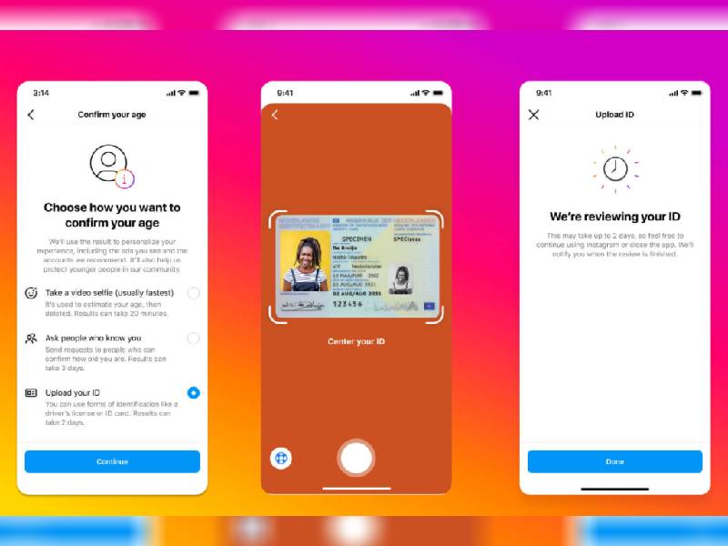 ¡No más Instagram para menores! Deberás verificar tu edad con tu rostro o identificación