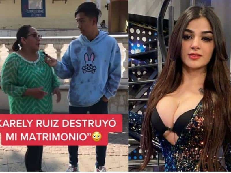 Mujer asegura que Karely Ruiz terminó con su matrimonio de 20 años