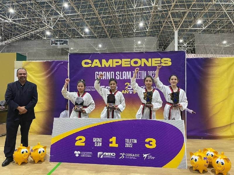 Con medallas cierra Campeche participación en Grand Slam