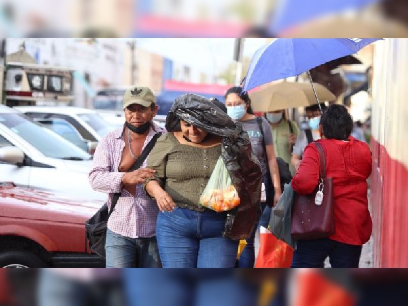 Se esperan lluvias aisladas en la Península de Yucatán