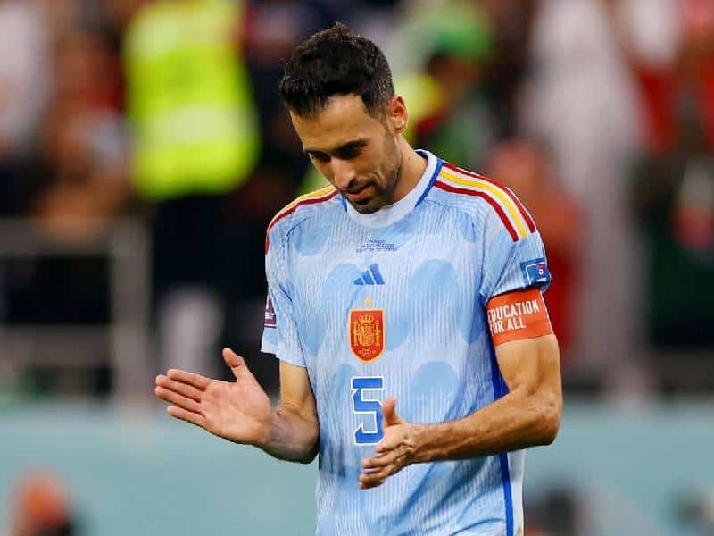 Sergio Busquets se retira de la Selección de España
