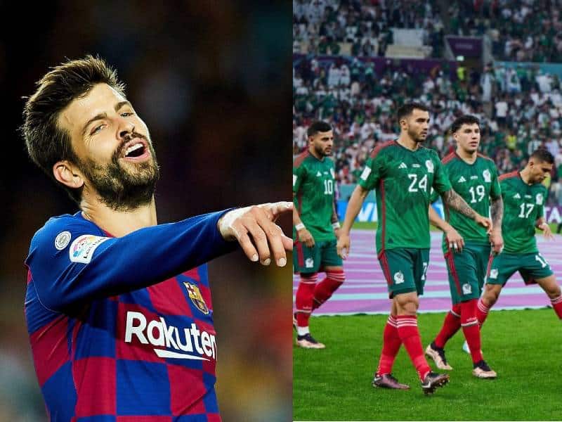 Piqué se “mofa” del futbol de México y del “Tri”