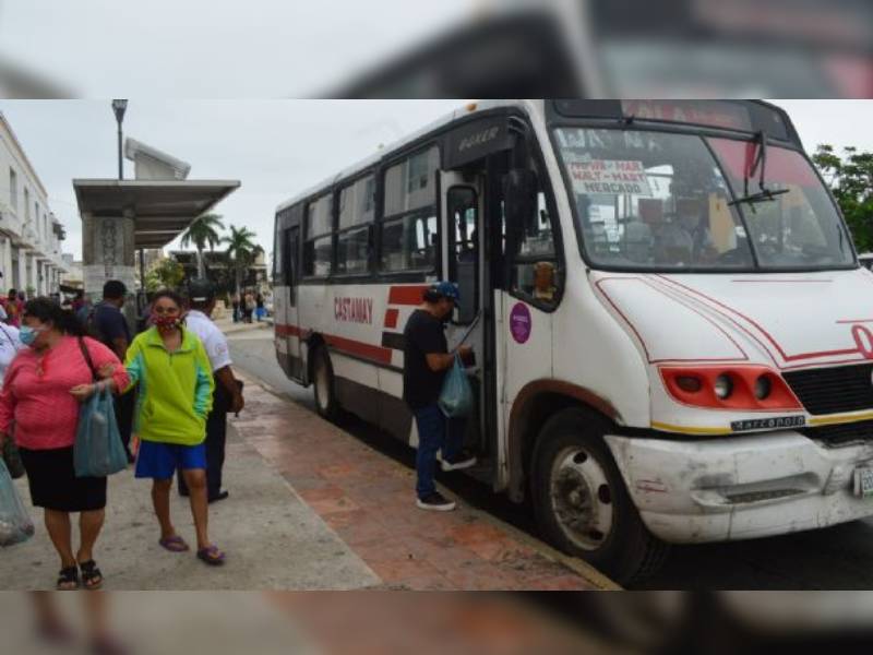 Aumenta un peso el transporte urbano en Campeche