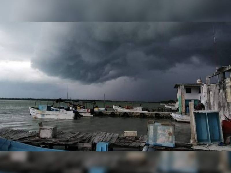 Miércoles nublado en Campeche