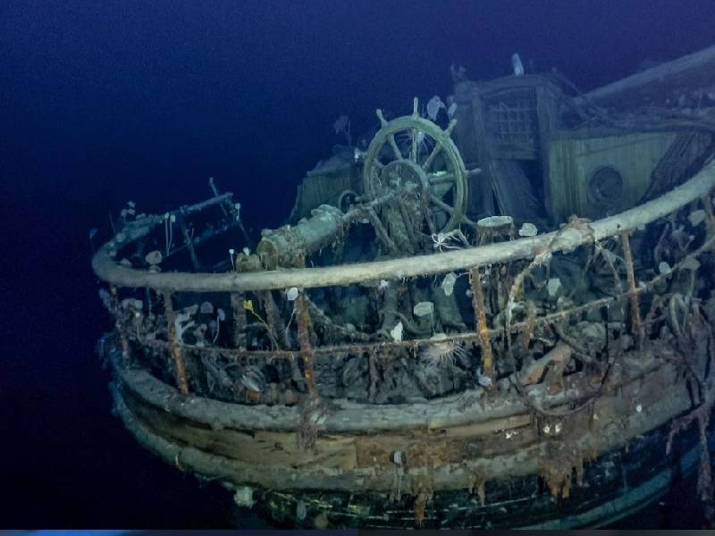 Logran identificar un misterioso barco hundido cerca de Inglaterra