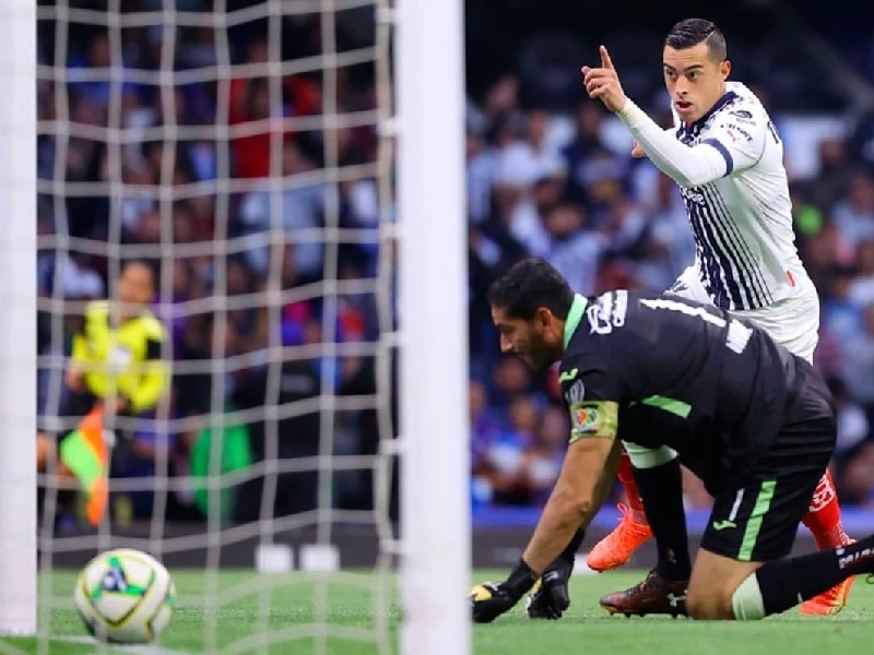 Rayados vence 3-2 a Cruz Azul en el Estadio Azteca