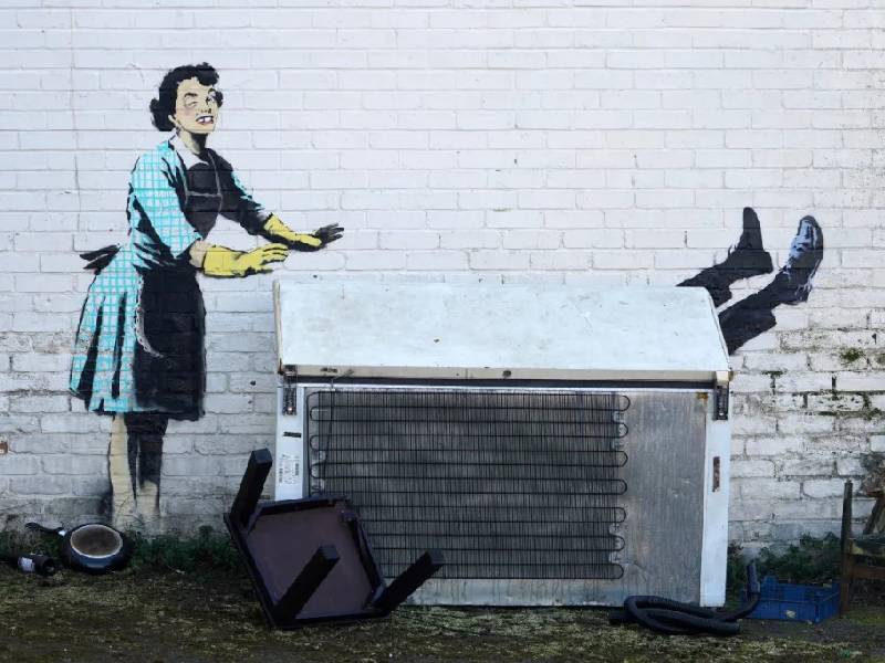 Banksy vs. la violencia conyugal