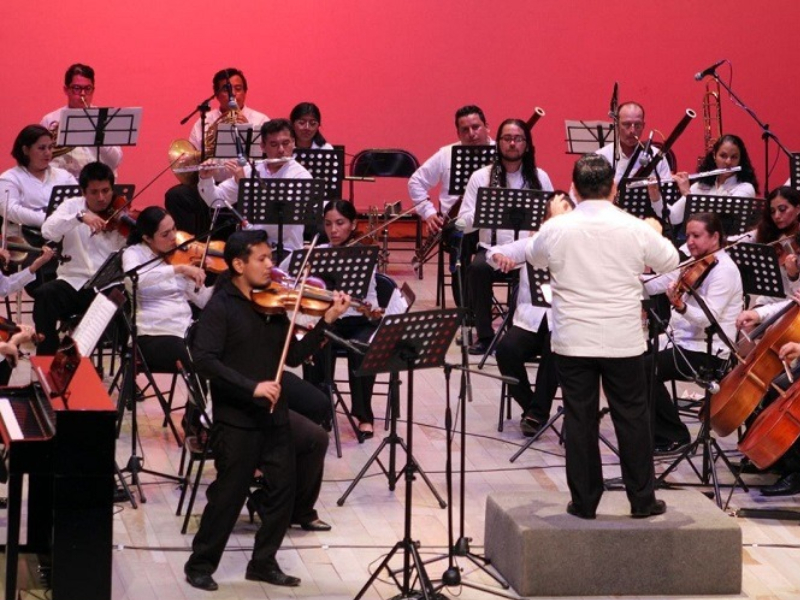 Orquesta sinfónia de Campeche presenta concierto en honor a Beethoven y Chopin