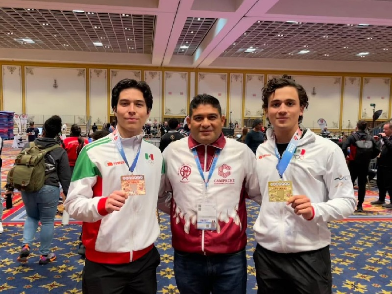 Oro y bronce para Campeche en el Open de karate en las Vegas, EU