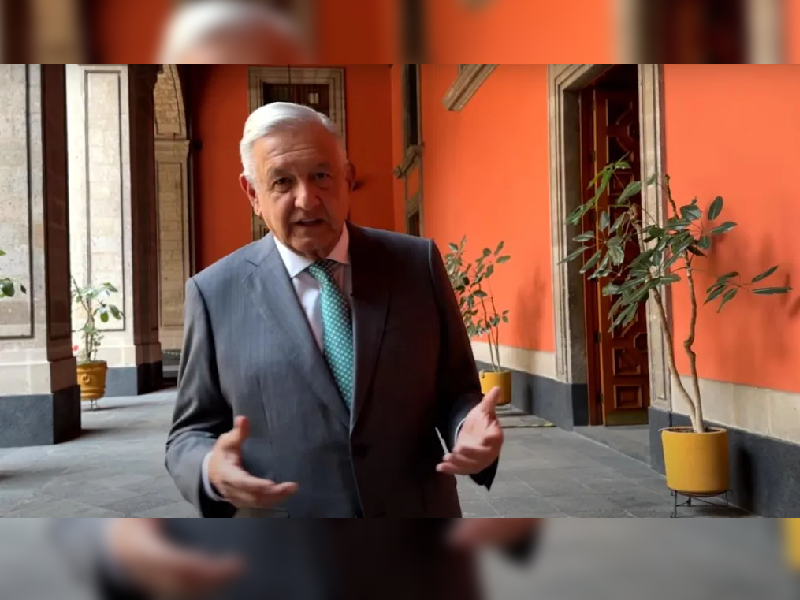 El presidente López Obrador reaparece tras contagio de COVID-19