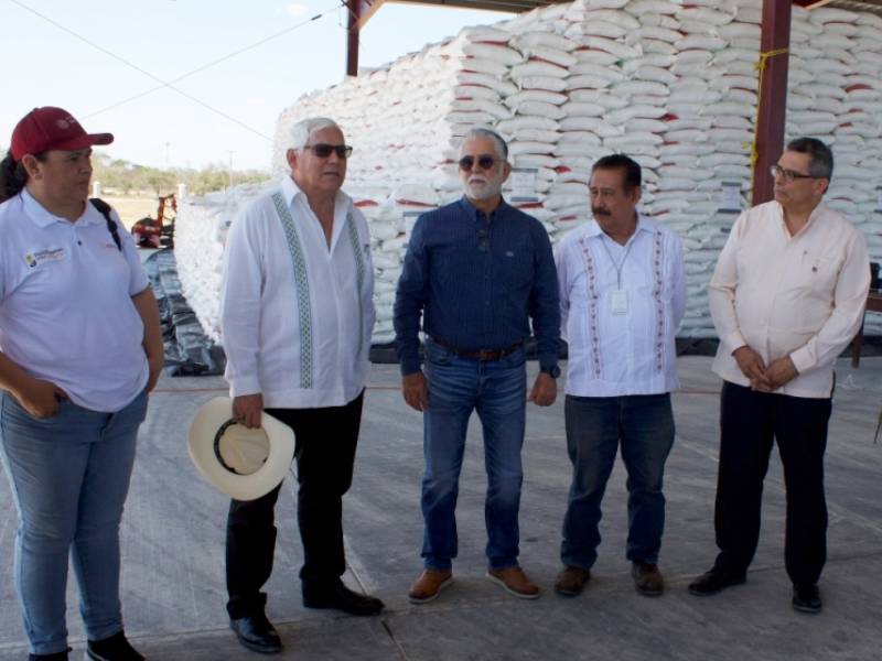 Sader da apoyo a 20 mil personas en Campeche