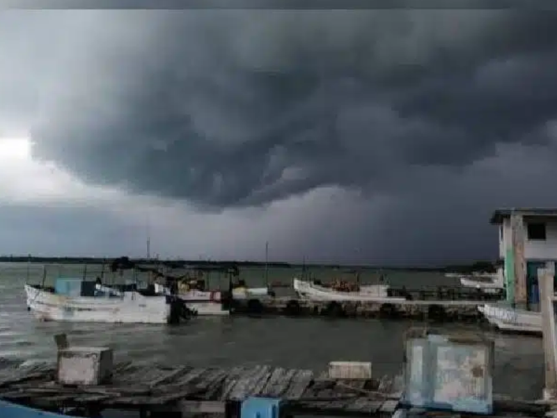 Clima Campeche cielo nublado sin lluvias