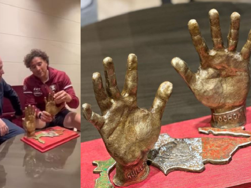 ¡Increíble! Reconocen a Ochoa en Italia con una escultura