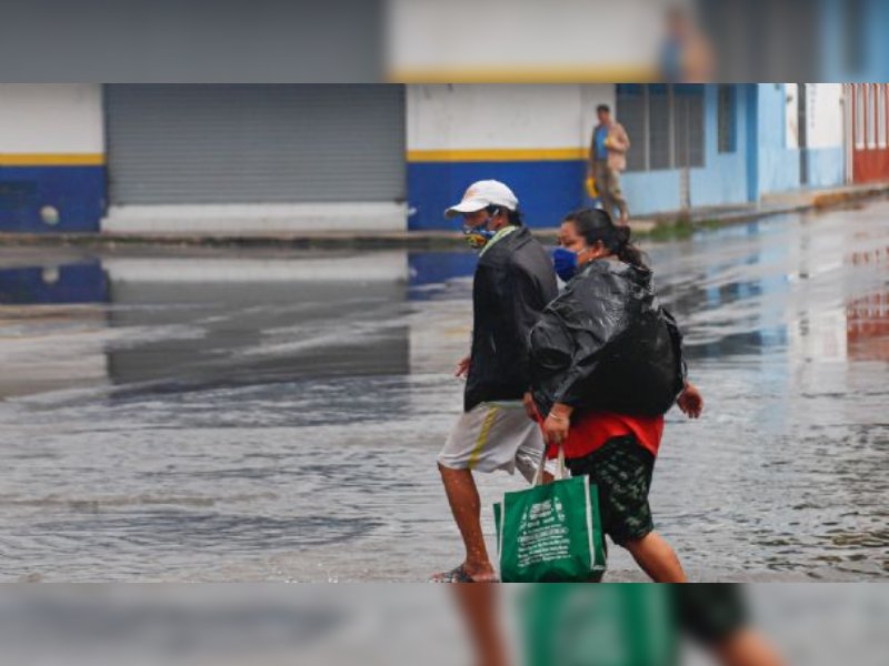 Lluvias aisladas en Campeche