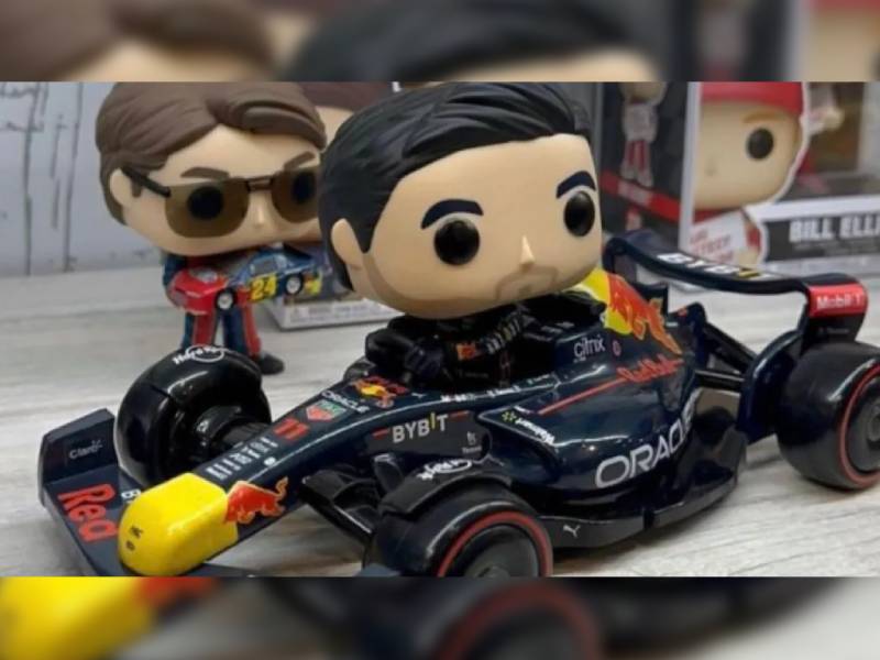 ¿Lo viste? Así podría ser el “Funko Pop” del piloto Checo Pérez