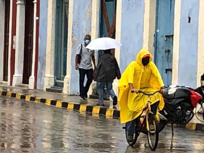 Se esperan lluvias fuertes en Campeche