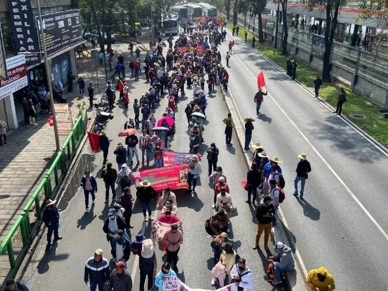 Estas son las marchas y movilizaciones previstas para este miércoles 5 de julio