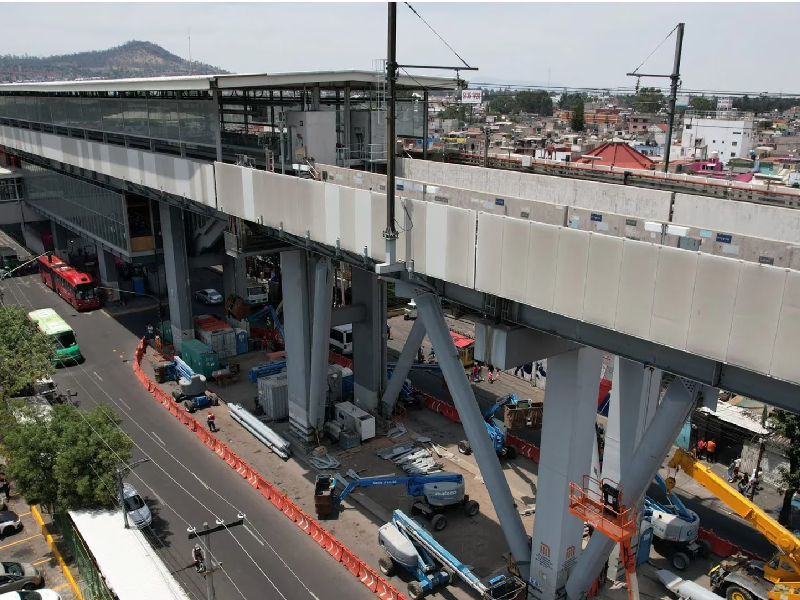 Alistan la reapertura en un tramo elevado de Línea 12