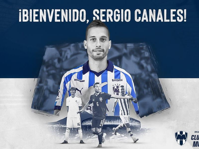 Rayados hace oficial el fichaje de Sergio Canales