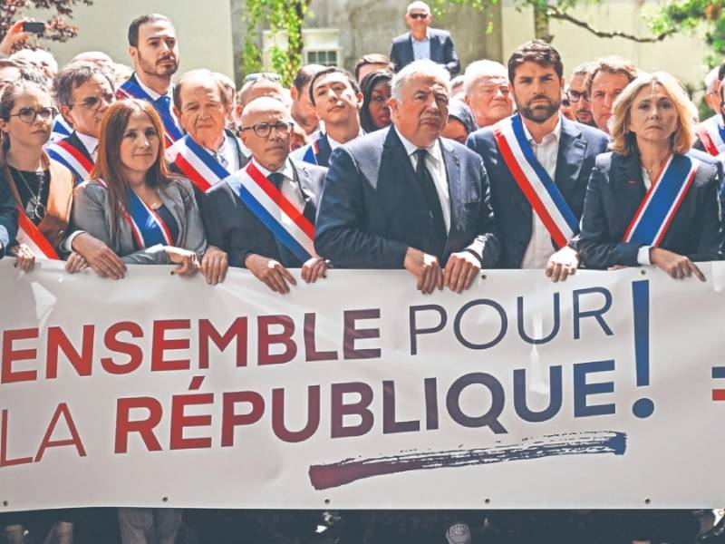 alcaldes francia protestas