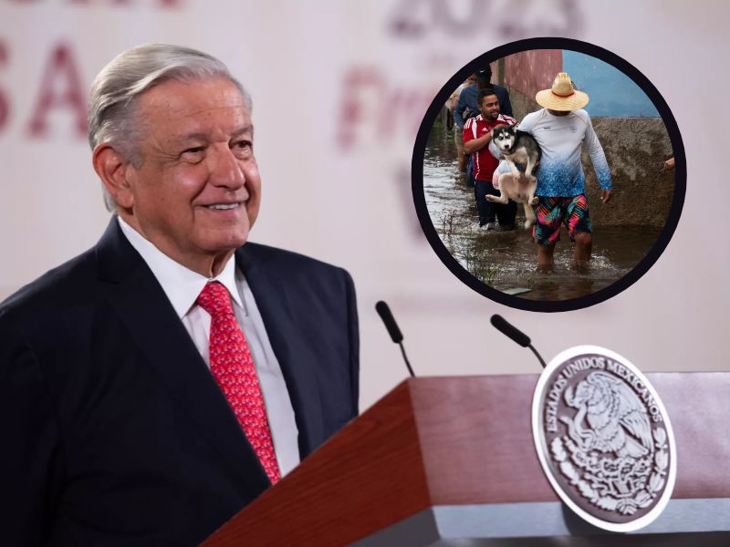 AMLO huracán Idalia.