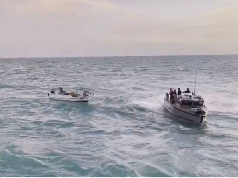 Embarcaciones son rescatadas en Campeche