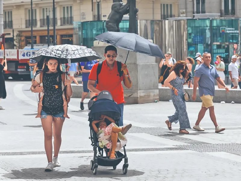 España sufre su día más caluroso en casi 73 años