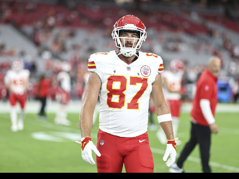 Lesión de Travis Kelce preocupa a Kansas City Chiefs