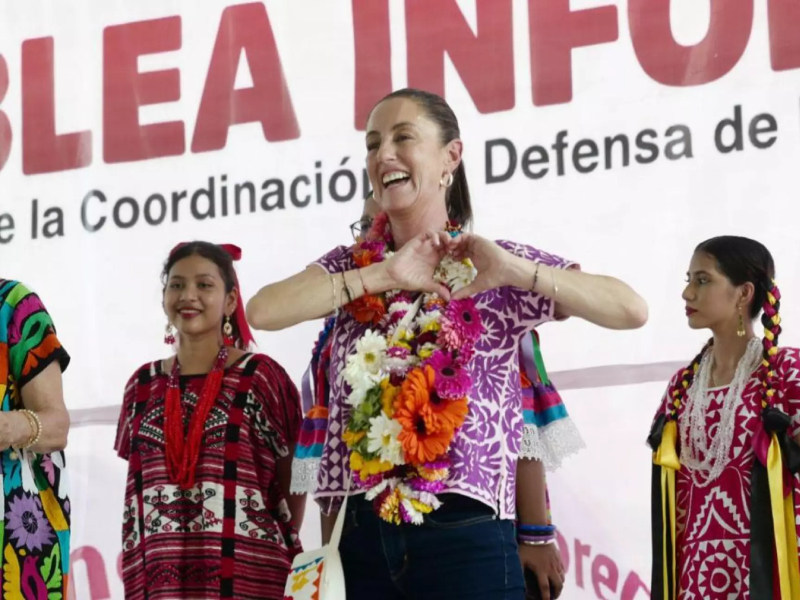 Se suman a Sheinbaum liderazgos oaxaqueños