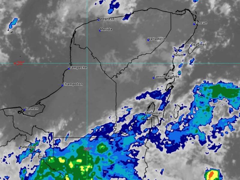 Tormenta tropical Pilar ocasionará lluvias en Campeche