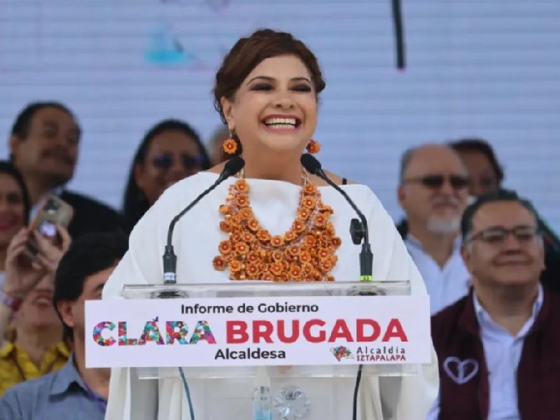 Clara Brugada responde tras retención de Sandra Cuevas en Central de Abastos