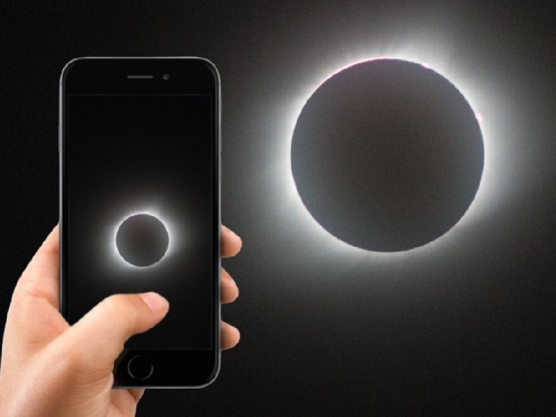 Así podrás ver el eclipse solar 2023 ¡desde tu celular!