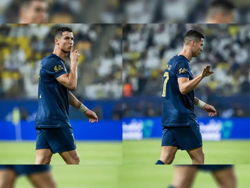 Así respondió Cristiano Ronaldo ante cánticos de ‘Messi’ en pleno partido