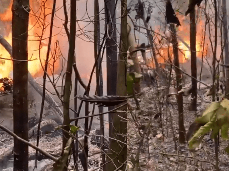 Accidente aéreo en la Amazonía deja 12 muertos (1)