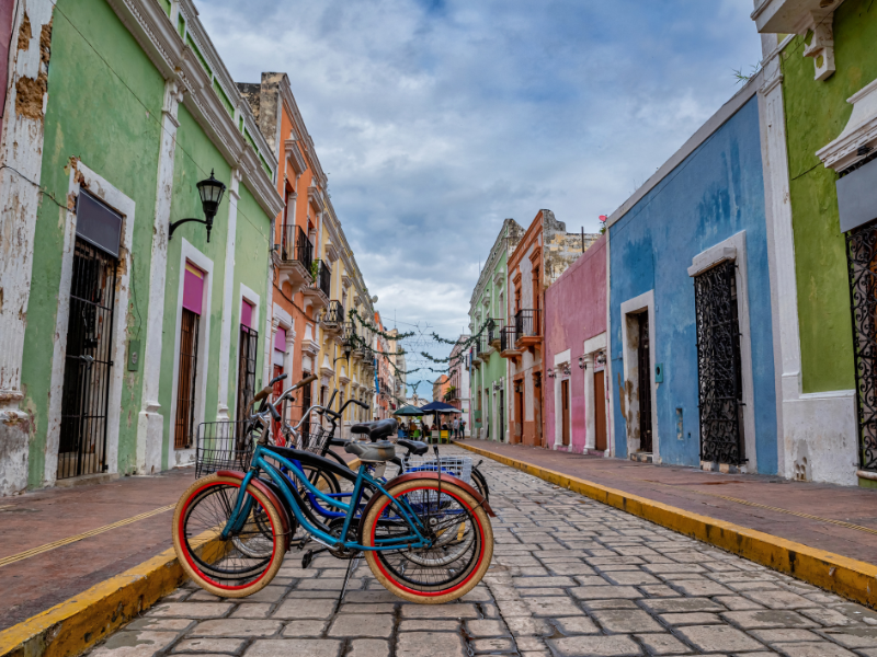 Clima Campeche cielo nublado con probabilidad de tormentas