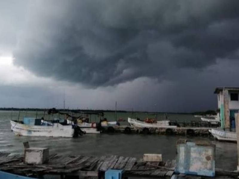 Lunes nublado con probabilidad de lluvias en Campeche