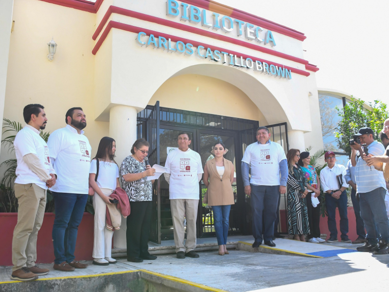 Inauguran la biblioteca “Carlos Castillo Brown” del TECNM-Champotón